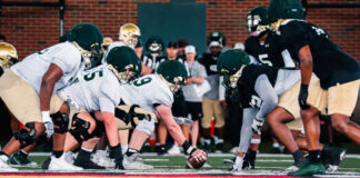 Blazers complete spring drills with annual Spring Showcase