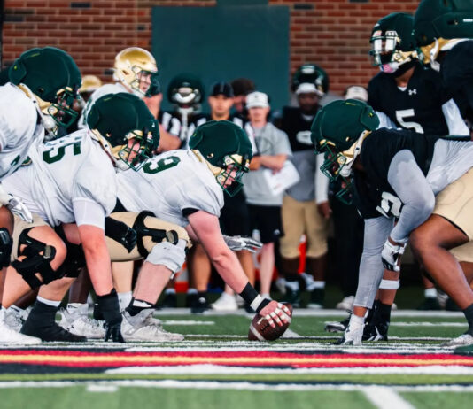 Blazers complete spring drills with annual Spring Showcase