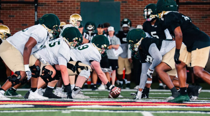 Blazers complete spring drills with annual Spring Showcase