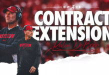 Head coach Kalen DeBoer’s contract extended through 2033 season