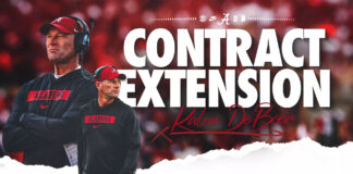 Head coach Kalen DeBoer’s contract extended through 2033 season