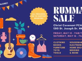 Christ Covenant Presbyterian Church holding rummage sale May 15-16