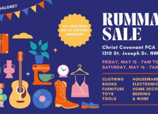 Christ Covenant Presbyterian Church holding rummage sale May 15-16