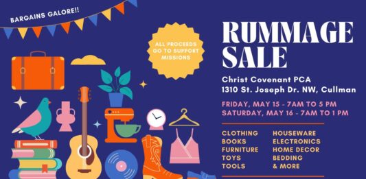 Christ Covenant Presbyterian Church holding rummage sale May 15-16