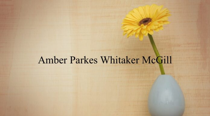 Obituary: Amber Parkes Whitaker McGill