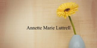 Obituary: Annette Marie Luttrell