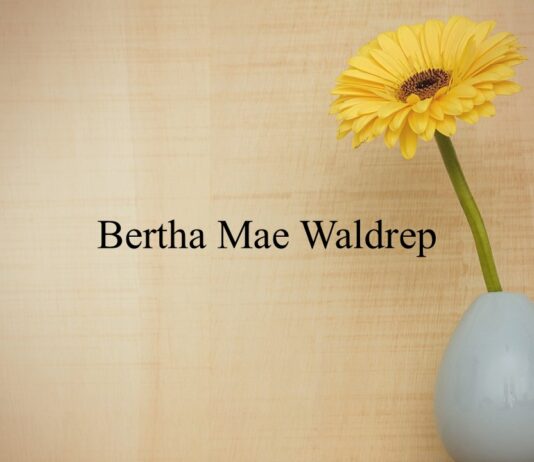 Obituary: Bertha Mae Waldrep