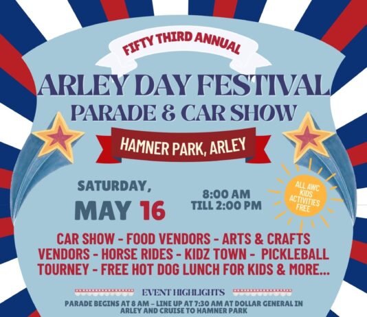 53rd annual Arley Day Festival set for May 16