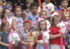 Harmony students celebrate America 250