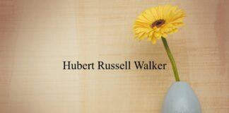 Obituary: Hubert Russell Walker