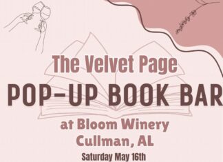 Velvet Page Mobile Bookstore hosting pop-up book bar May 16 at Bloom Winery