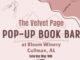 Velvet Page Mobile Bookstore hosting pop-up book bar May 16 at Bloom Winery