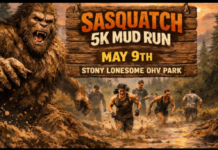 Sasquatch 5K Mud Run this Saturday at Stony Lonesome