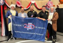 CPD celebrates America 250 at Cullman City Primary School