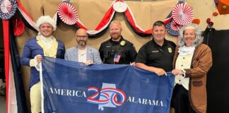 CPD celebrates America 250 at Cullman City Primary SchoolÂ