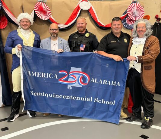 CPD celebrates America 250 at Cullman City Primary School