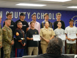 Cullman County Schools holds Military Signing Day