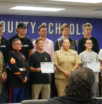 Cullman County Schools holds Military Signing Day