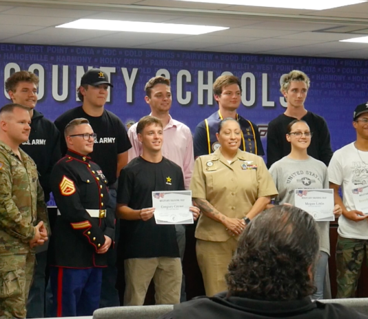 Cullman County Schools holds Military Signing Day