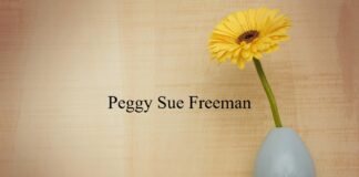 Obituary: Peggy Sue Freeman
