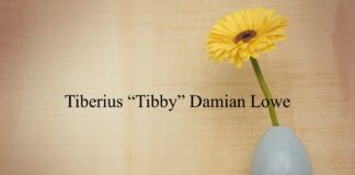 Obituary: Tiberius “Tibby” Damian Lowe