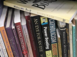 Explore used book sales at the downtown library