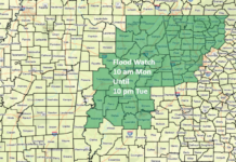 Thunderstorms with Heavy Rain on Memorial Day