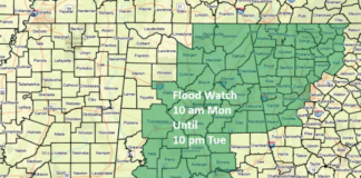 Thunderstorms with Heavy Rain on Memorial Day