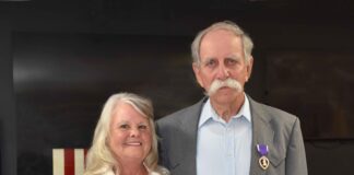 After 58 years, Cullman veteran formally presented Purple HeartÂ
