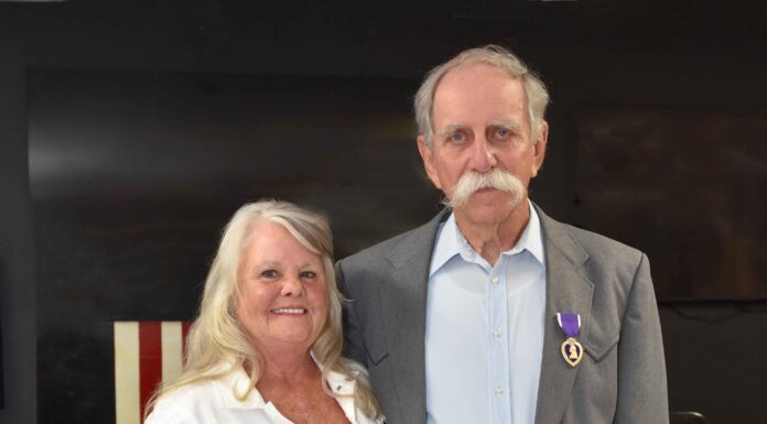 After 58 years, Cullman veteran formally presented Purple Heart