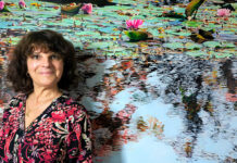 Evelyn Burrow Museum opens ‘Nympheus Luminansis, Water Lilies of Light’ exhibition