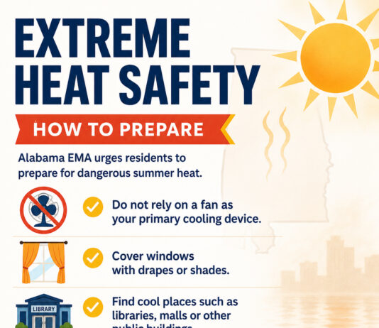 Alabama EMA urges residents to prepare for extreme heat