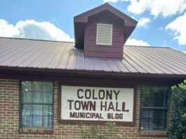 Colony council postpones clean-up event, talks grant application