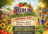 Berlin Farmers Market opening for season June 6