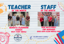 Cleghorn, McCluskey named May CCBOE/AmFirst Employees of the MonthÂ