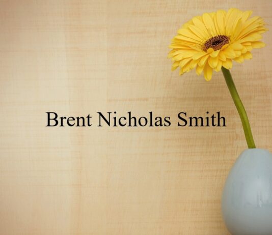 Obituary: Brent Nicholas Smith