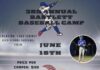 ‘Work Hard. Compete Hard. Get Better.’ – 3rd annual Bartlett Baseball Camp returns June 18Â
