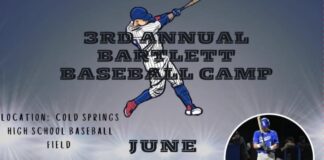 ‘Work Hard. Compete Hard. Get Better.’ – 3rd annual Bartlett Baseball Camp returns June 18
