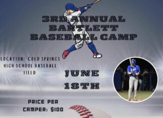 ‘Work Hard. Compete Hard. Get Better.’ – 3rd annual Bartlett Baseball Camp returns June 18