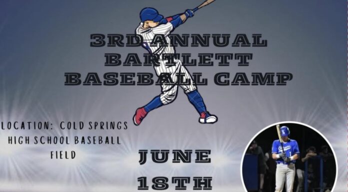 ‘Work Hard. Compete Hard. Get Better.’ – 3rd annual Bartlett Baseball Camp returns June 18