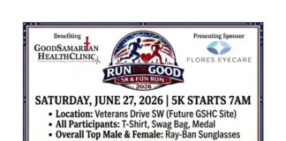 Inaugural Run for Good 5K & Fun Run supporting Good Samaritan June 27