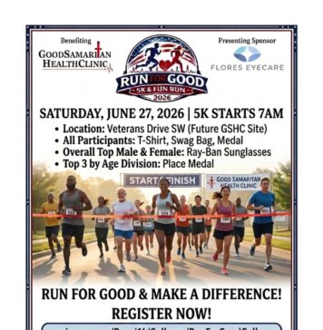 Inaugural Run for Good 5K & Fun Run supporting Good Samaritan June 27