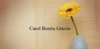 Obituary: Carol Bonita Graves