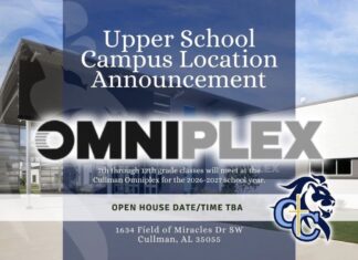 Cullman Christian School upper school campus moving to OmniPlex