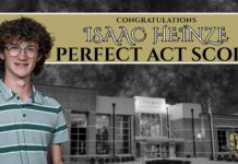 City School Board recognizes student Isaac Heinze for perfect ACT score, approves transfer for tennis project