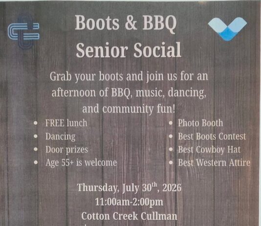 Register now for the July 30 Boots & BBQ Senior Social