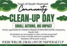 South Vinemont Community Clean-Up Day set for June 11-13