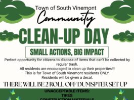 South Vinemont Community Clean-Up Day set for June 11-13