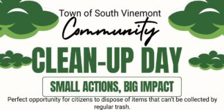 South Vinemont Community Clean-Up Day set for June 11-13
