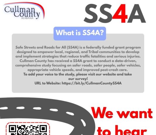 Cullman County seeks public input for roadway safety plan